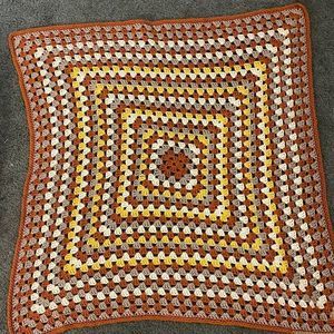 Hand-Made Crochet Blanket 36inx36in